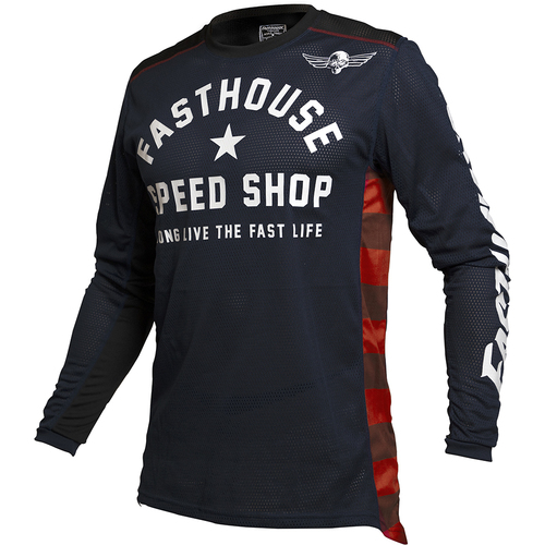 FASTHOUSE 2022 ORIGINALS AIR COOLED NAVY / BLACK JERSEY - SM