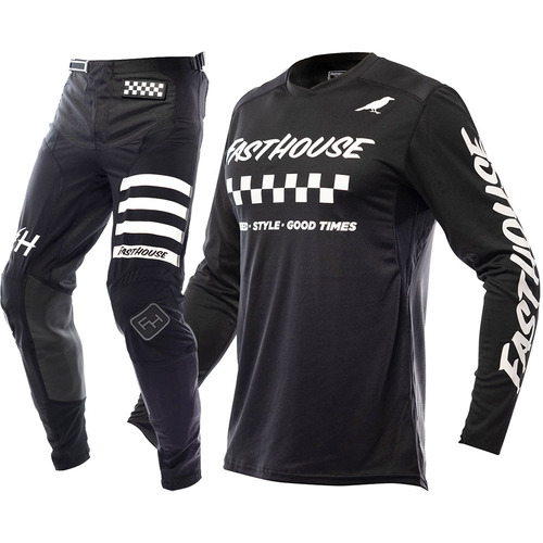 FASTHOUSE 2023 ELROD BLACK GEAR SET