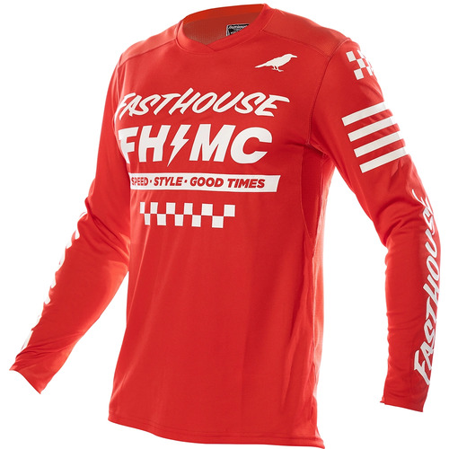 FASTHOUSE 2023 ELROD RED JERSEY - MD