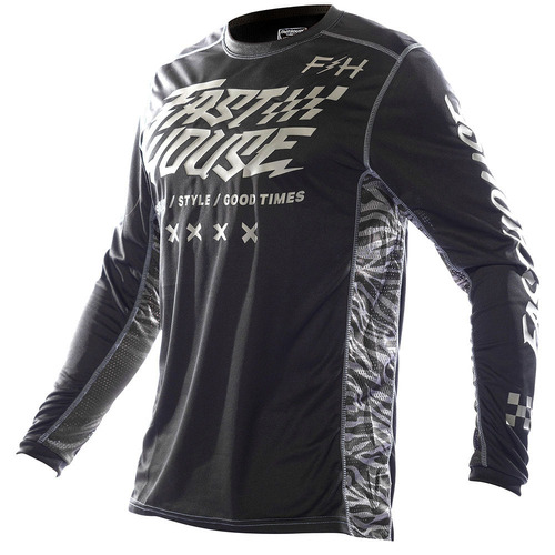 FASTHOUSE 2023 GRINDHOUSE RUFIO BLACK JERSEY - SM