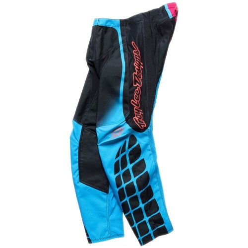TROY LEE DESIGNS 2026 GP PRO FRAMEWORK BLACK / CYAN KIDS PANTS - 22