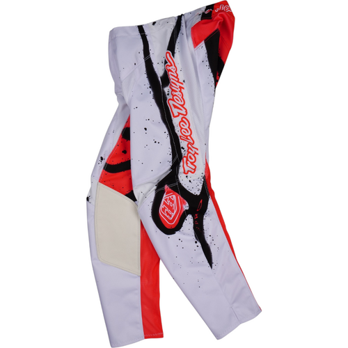 TROY LEE DESIGNS 2025 GP PRO MEMBRANE WHITE / INFRA RED KIDS PANTS - 22