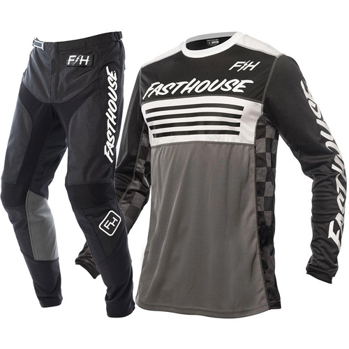 FASTHOUSE 2023 GRINDHOUSE OMEGA BLACK / GREY GEAR SET