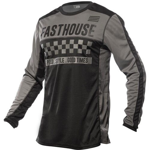 FASTHOUSE 2023 GRINDHOUSE TORINO BLACK / GREY JERSEY - S
