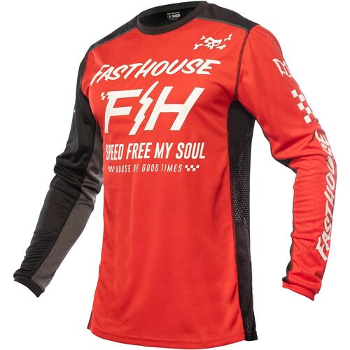 FASTHOUSE 2023 GRINDHOUSE SLAMMER RED / BLACK JERSEY - S