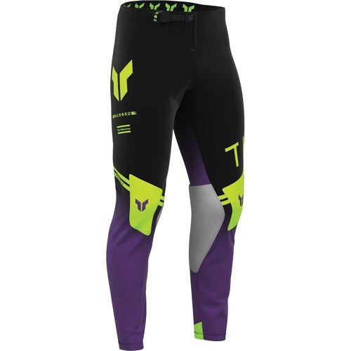 THOR 2026 SPORTMODE GEO BLACK / PURPLE PANTS - 28