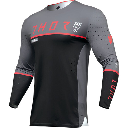 THOR 2024 PRIME ACE CHARCOAL / BLACK JERSEY - S