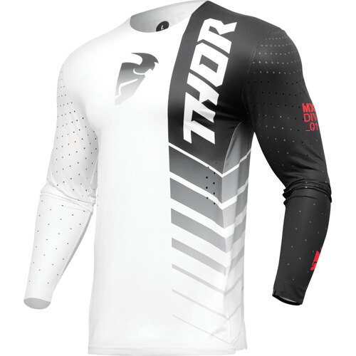 THOR 2024 PRIME ANALOG BLACK / WHITE JERSEY - S