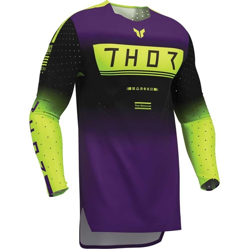 THOR 2026 SPORTMODE GEO BLACK / PURPLE JERSEY - S