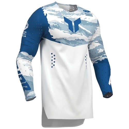 THOR 2026 SPORTMODE RECON LE WHITE / BLUE JERSEY - M