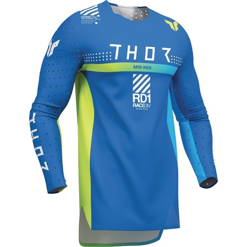 THOR 2026 SPORTMODE SYNTH BLUE KIDS JERSEY - M