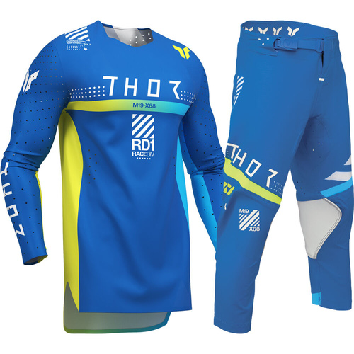 THOR 2026 SPORTMODE SYNTH BLUE KIDS GEAR SET