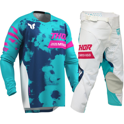 THOR 2026 LAUNCHMODE BLEACH WHITE / AQUA KIDS GEAR SET