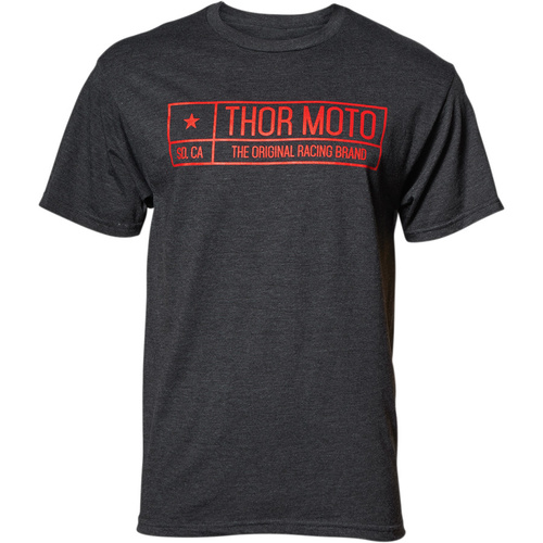 THOR ESTABLISH TEE CHARCOAL HEATHER - SM
