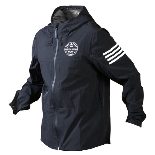 FASTHOUSE STATEMENT PACKABLE BLACK WINDBREAKER - SM
