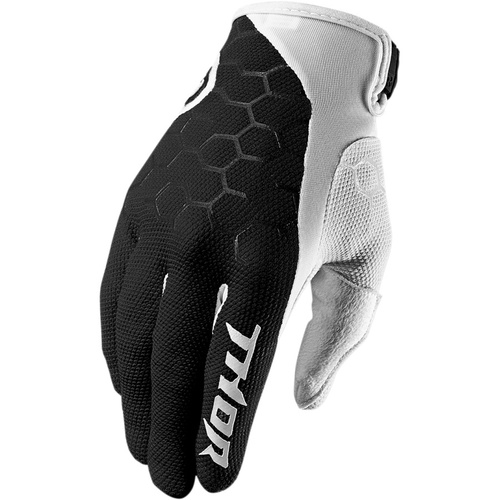 THOR 2019 DRAFT BLACK/WHITE GLOVES - LG
