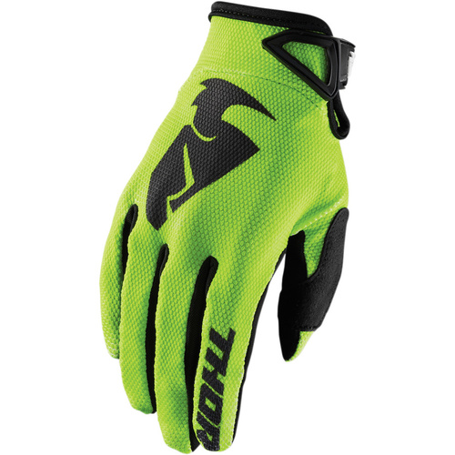 THOR 2019 SECTOR LIME GLOVES - XS