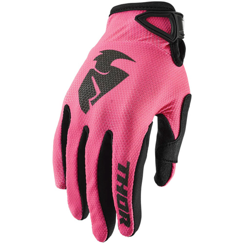 THOR 2019 SECTOR PINK WOMENS GLOVES - SM