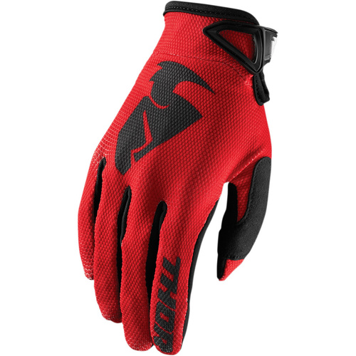 THOR 2018 SECTOR RED KIDS GLOVES - SM