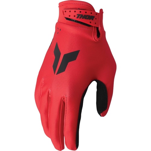 THOR 2026 LAUNCHMODE SPLIT RED KIDS GLOVES - 2XS