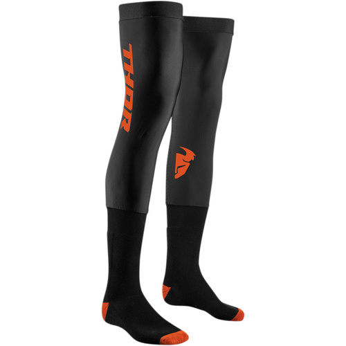 THOR COMP SOCK BLACK/RED ORANGE - SM/MD