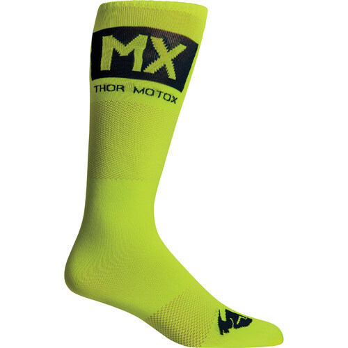 THOR 2022 COOL ACID / MINT MOTO SOCKS - 6-9