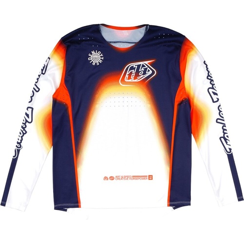 TROY LEE DESIGNS 2025 SE PRO ARRAY WHITE/NAVY KIDS JERSEY - S