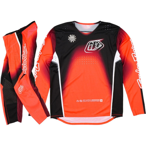 TROY LEE DESIGNS 2025 SE PRO ARRAY INFRA RED / BLACK KIDS GEAR SET