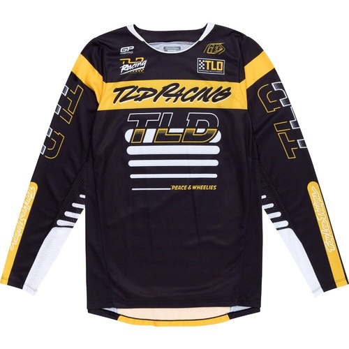 TROY LEE DESIGNS 2025 GP PRO FIFTY-50 BLACK/GOLD JERSEY - M