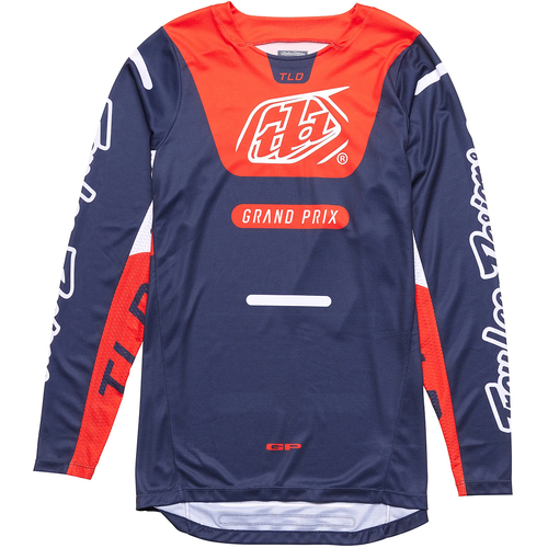 TROY LEE DESIGNS 2024 GP PRO BLENDS NAVY / ORANGE KIDS JERSEY - S