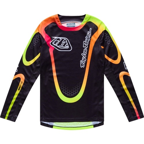 TROY LEE DESIGNS 2026 GP PRO AURA BLACK KIDS JERSEY - S