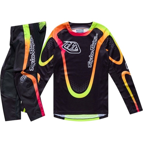 TROY LEE DESIGNS 2026 GP PRO AURA BLACK KIDS GEAR SET