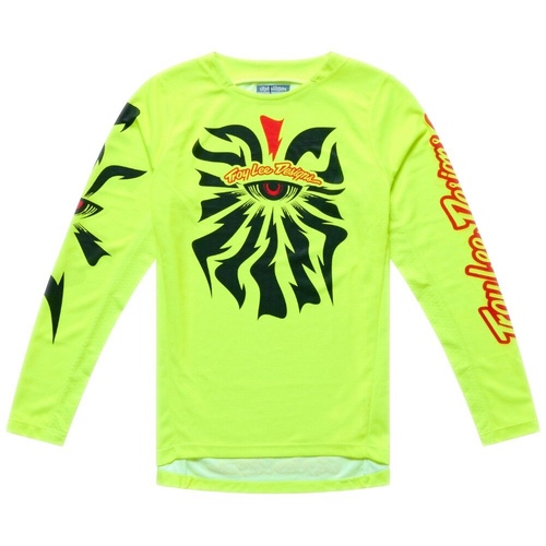 TROY LEE DESIGNS 2026 GP PRO CYCLOPS FLO YELLOW KIDS JERSEY - S