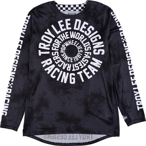 TROY LEE DESIGNS 2024 GP PRO AIR CARLSBAD 97 BLACK KIDS JERSEY - XS