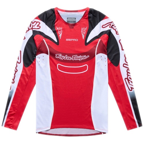 TROY LEE DESIGNS 2026 SE PRO SALVO RED / WHITE KIDS JERSEY - S