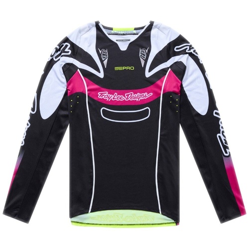 TROY LEE DESIGNS 2026 SE PRO SALVO BLACK / WHITE KIDS JERSEY - S