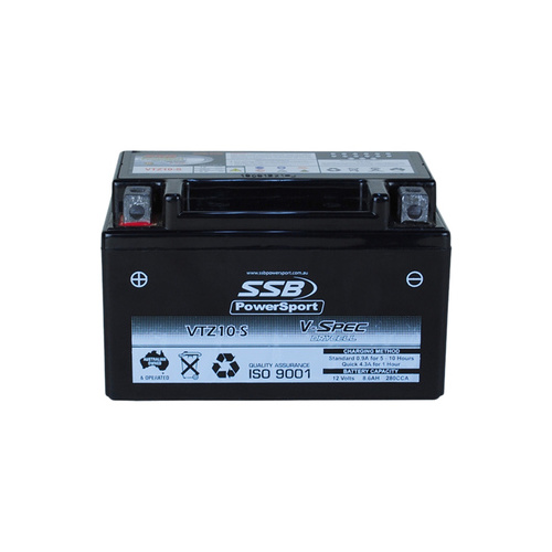 SSB POWERSPORT VTZ10-S V-SPEC HIGH PERFORMANCE AGM BATTERY