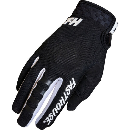 FASTHOUSE 2022 ELROD A / C AIR BLACK KIDS GLOVES - SM