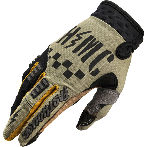 FASTHOUSE 2023 OFFROAD CHARGE DUSTY OLIVE GLOVES - M