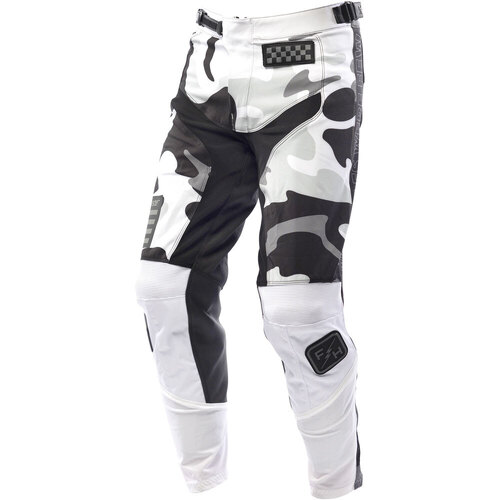 FASTHOUSE GRINDHOUSE RIOT WHITE / BLACK KIDS PANTS - 20