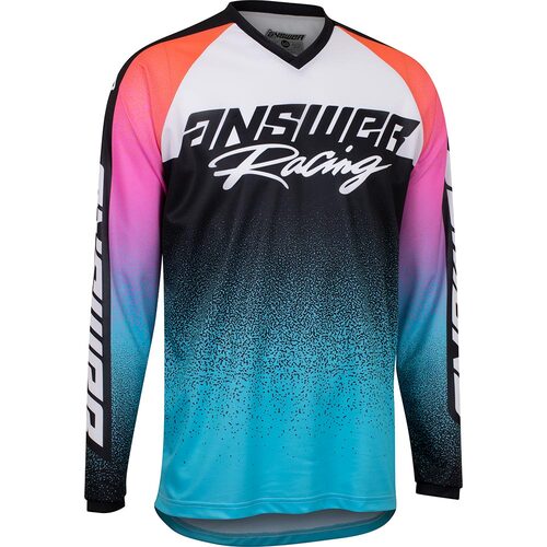 ANSWER 2022 SYNCRON PRISM ASTANA BLUE/HYPER ORANGE JERSEY - XL