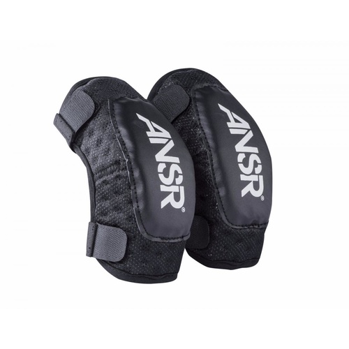 ANSWER KIDS PRODIGY BLACK PEEWEE ELBOW GUARDS - LG/XL