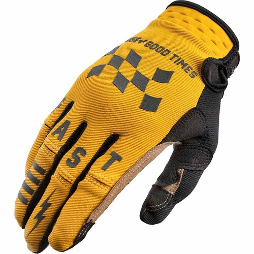 FASTHOUSE SPEED STYLE SANGUARO VINTAGE GOLD GLOVES - S