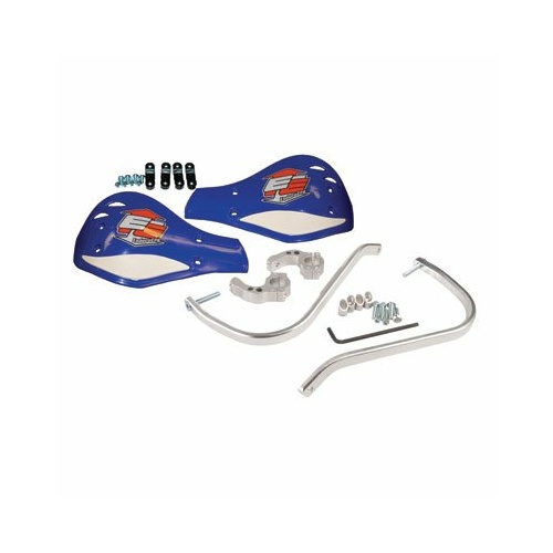 ENDURO ENGINEERING EVO DEBRIS DEFLECTORS BLUE/WHITE FOR 1 1/8" BARS 50-5214S/51123
