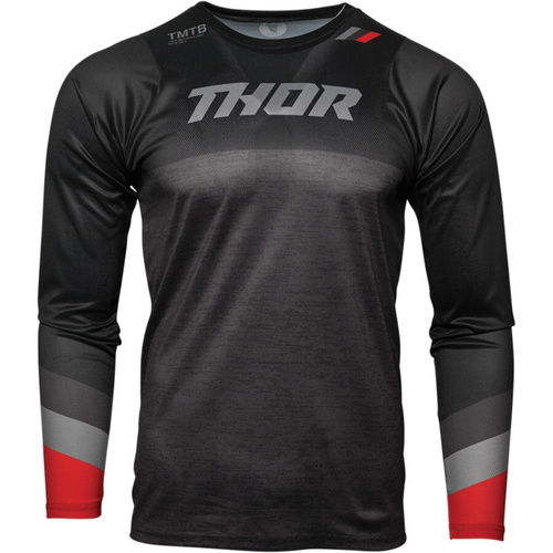 THOR ASSIST BLACK/GREY MTB JERSEY - SM