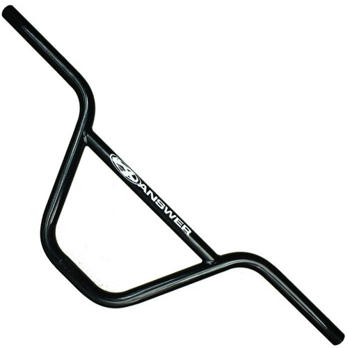 ANSWER CRO-MO 6" RISE BLACK BARS