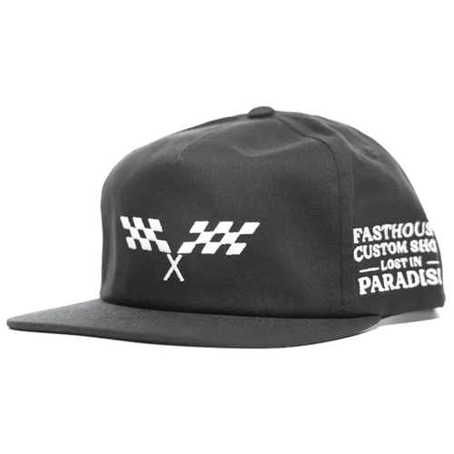 FASTHOUSE GETAWAY BLACK HAT