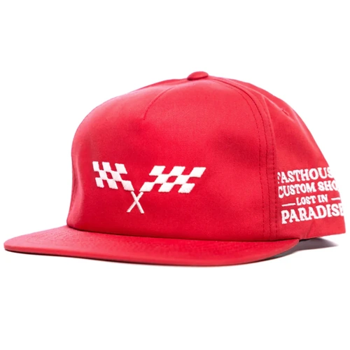 FASTHOUSE GETAWAY RED HAT