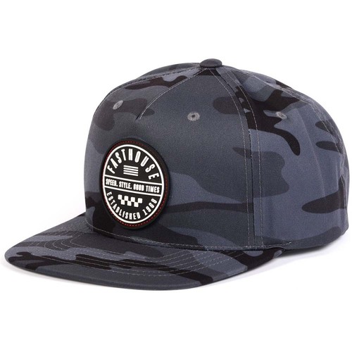 FASTHOUSE STATEMENT BLACK CAMO SNAPBACK CAP