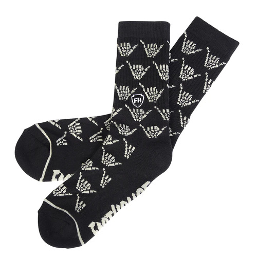 FASTHOUSE IMPULSE BLACK CREW SOCKS